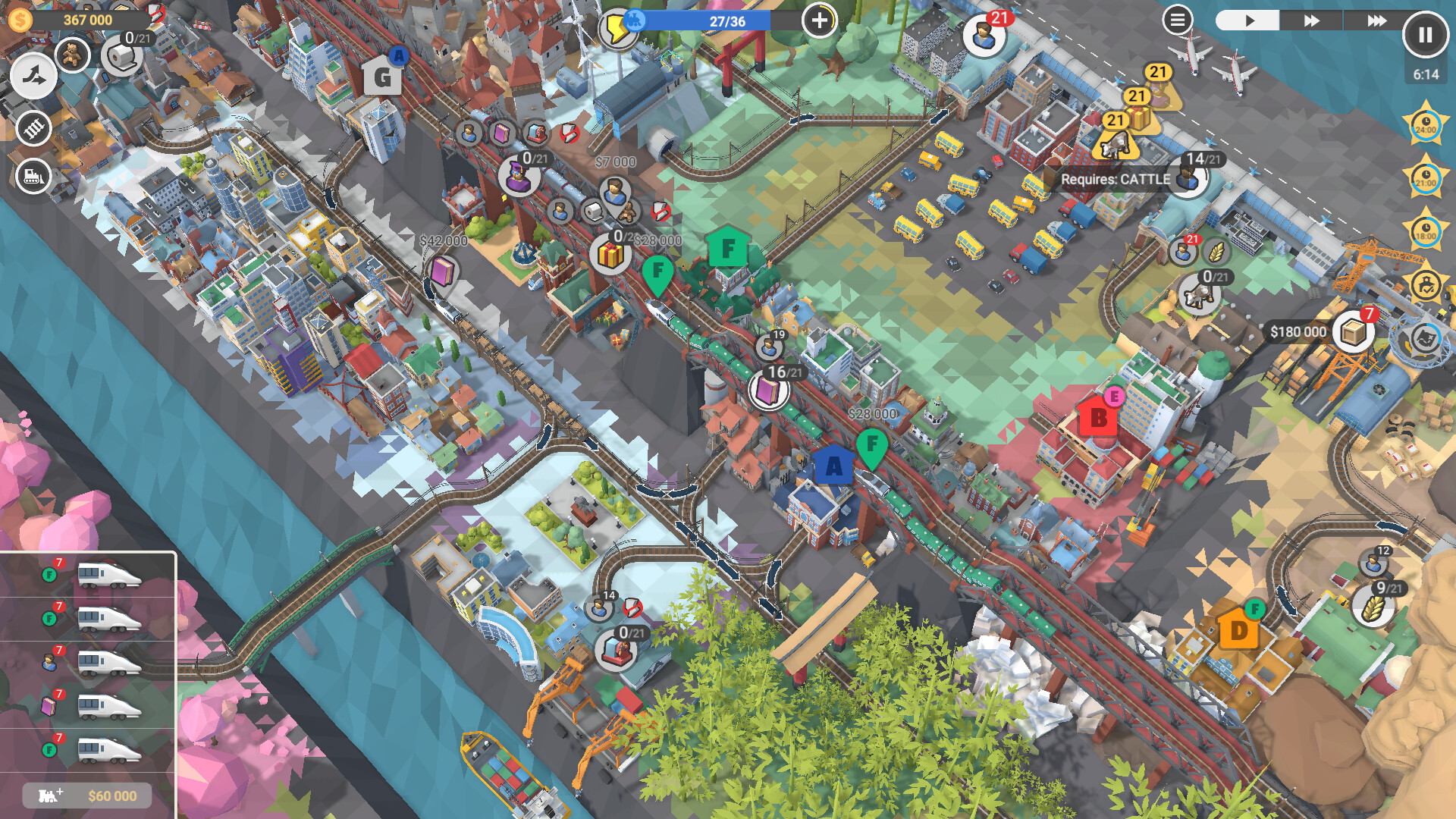 Train Valley 2: Workshop Gems - Onyx screenshot 4