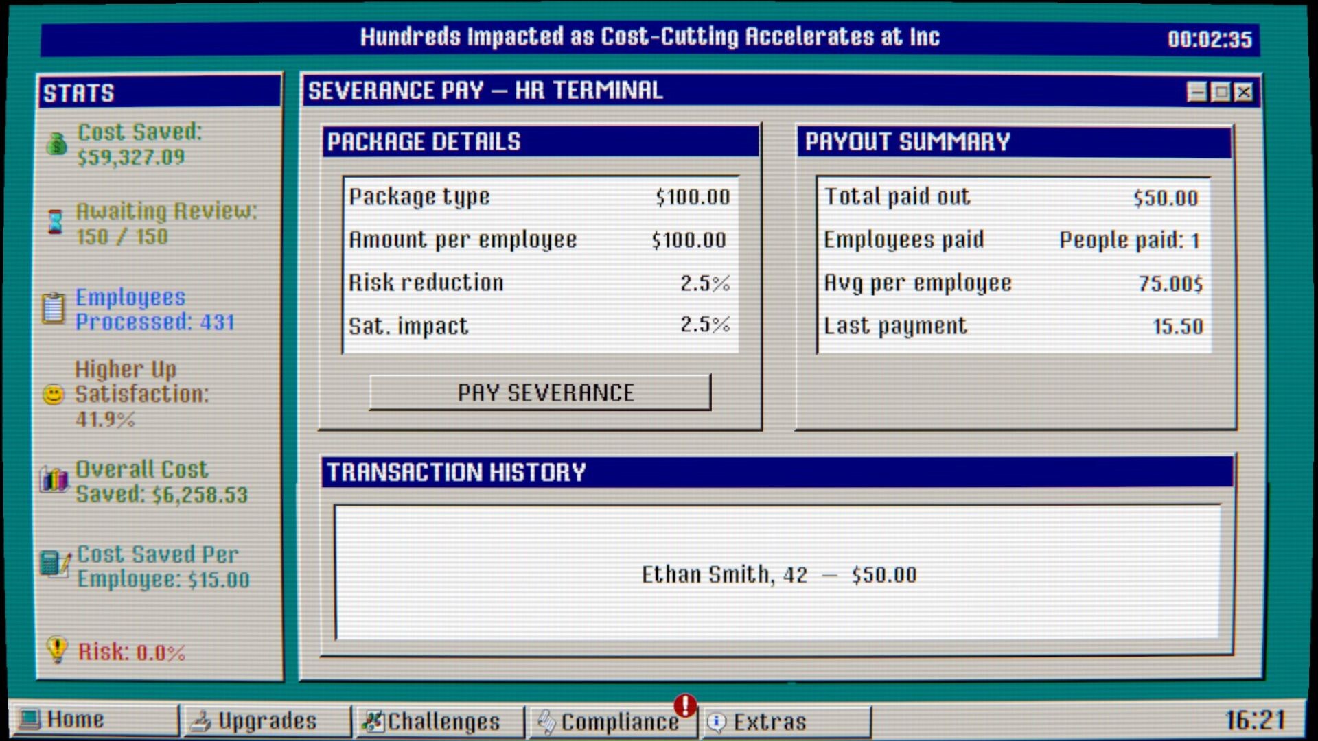 Downsizing.exe screenshot 7