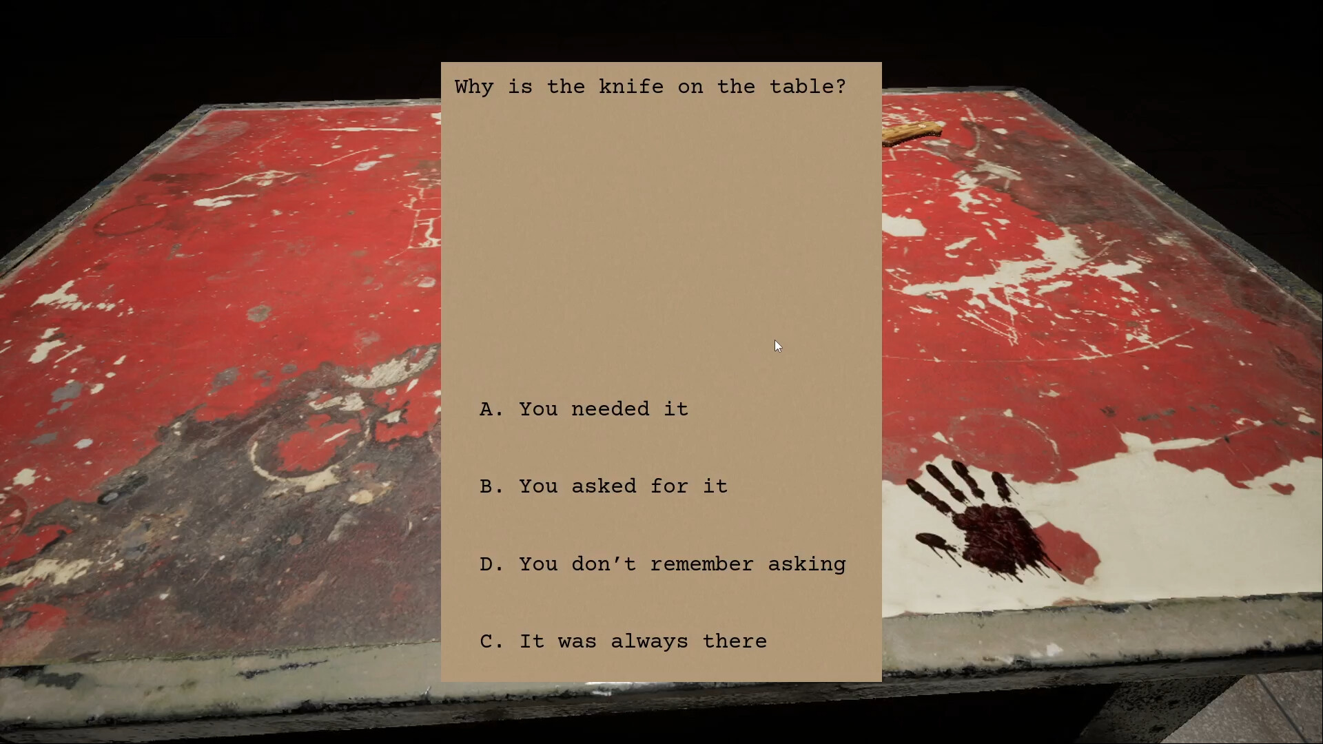 Assessment screenshot 4