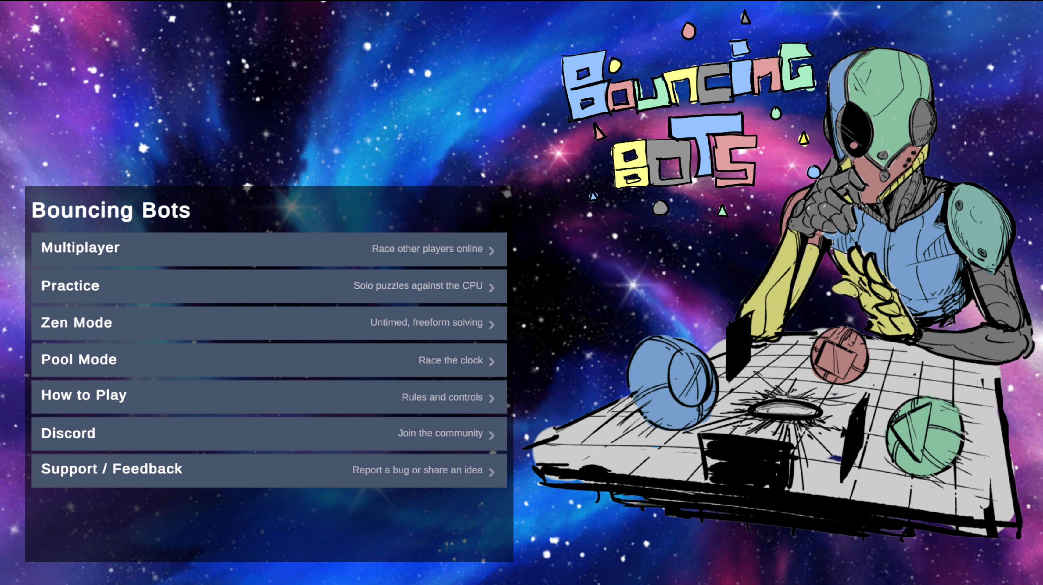 Bouncing Bots screenshot 1