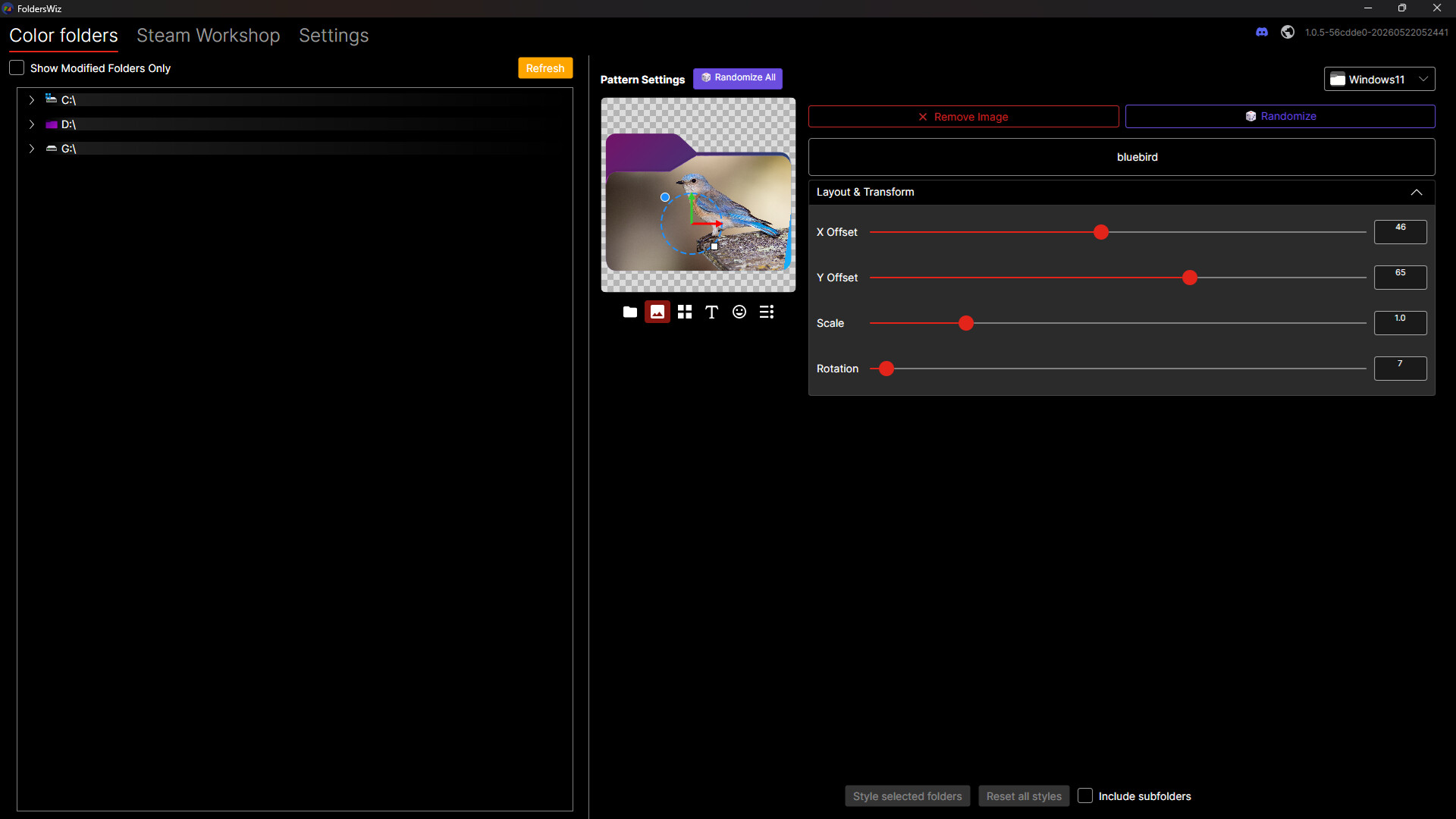 Folderwiz screenshot 4