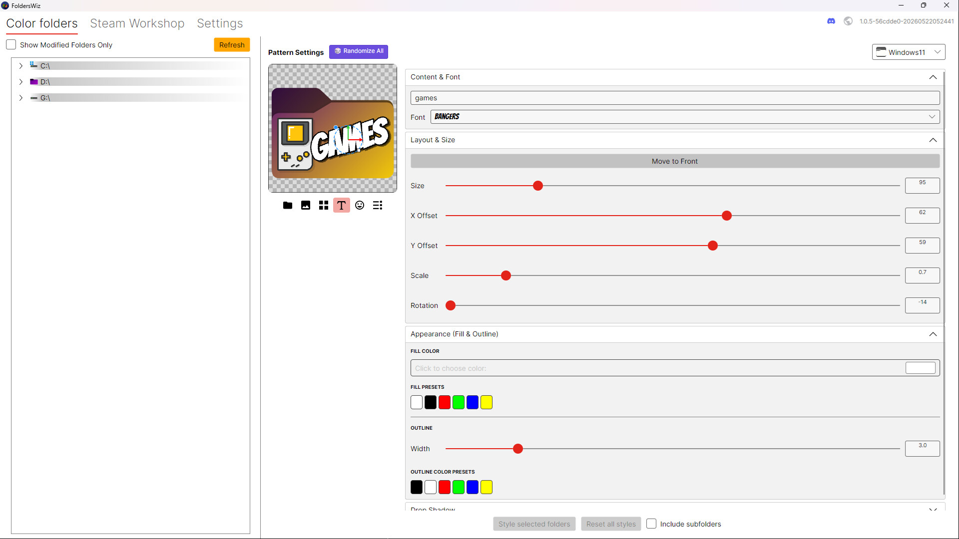 Folderwiz screenshot 5