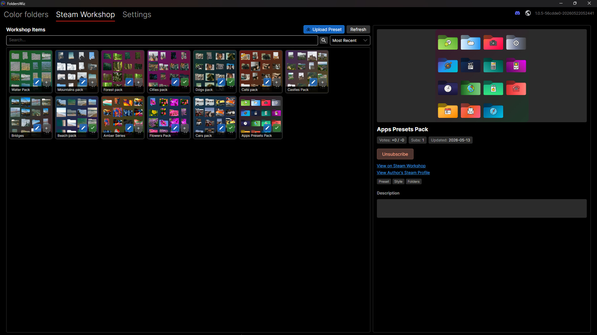 Folderwiz screenshot 2