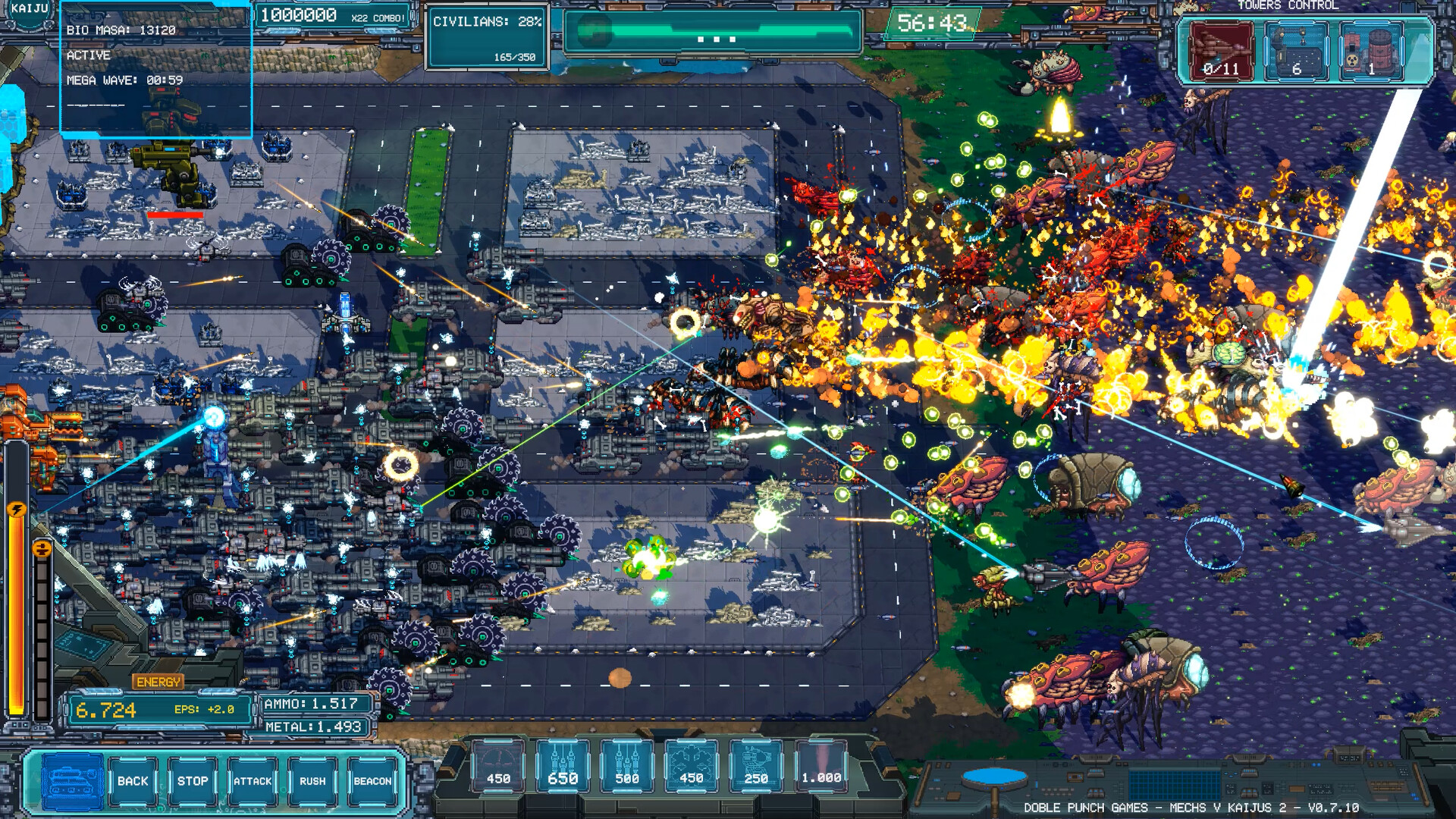 Mechs V Kaijus 2 screenshot 10