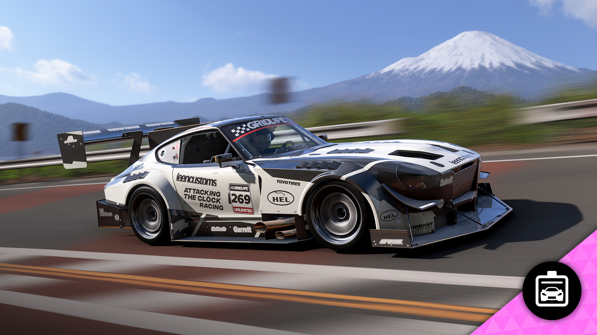 Forza Horizon 6 1972 Datsun #269 Attacking the Clock Racing 240Z