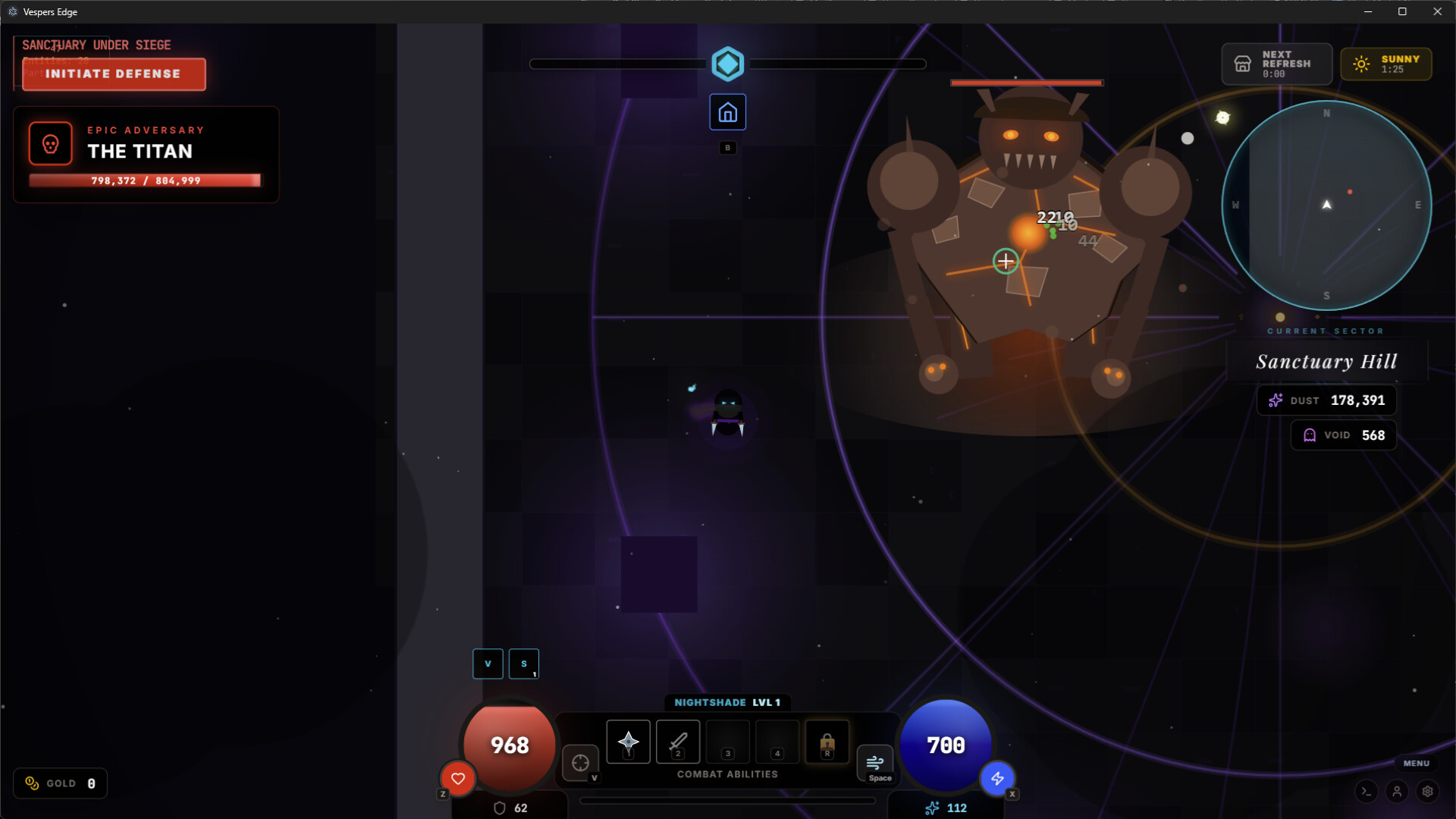 Vespers Edge screenshot 1