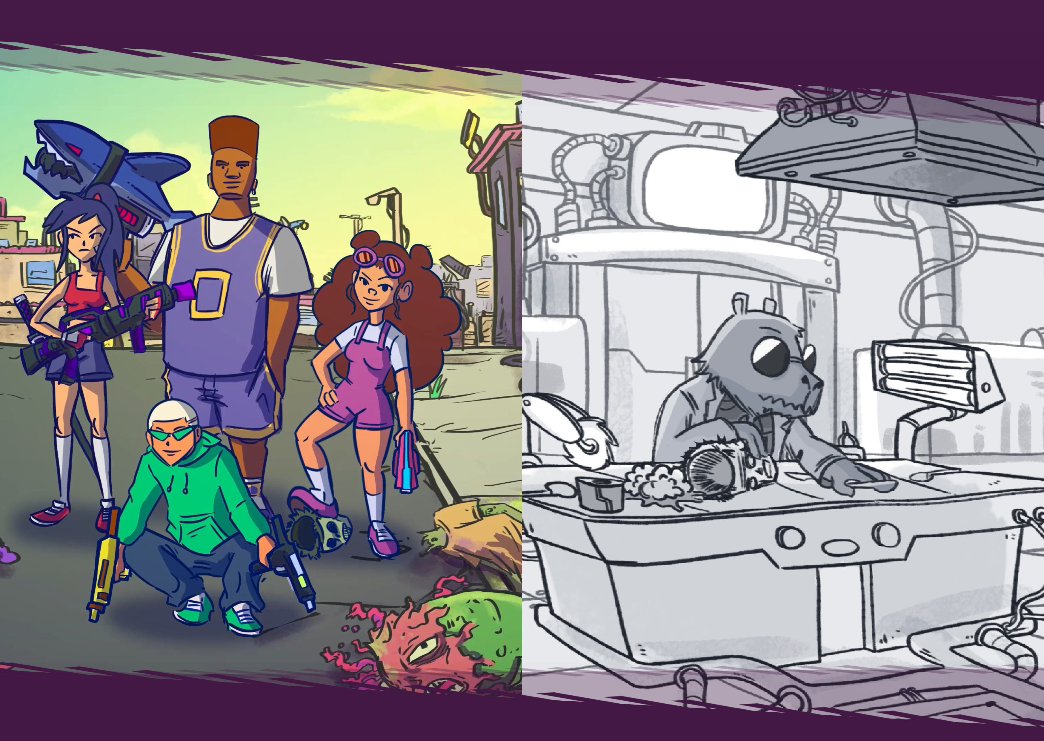 Ghetto Zombies: Graffiti Squad - Artbook Digital screenshot 1