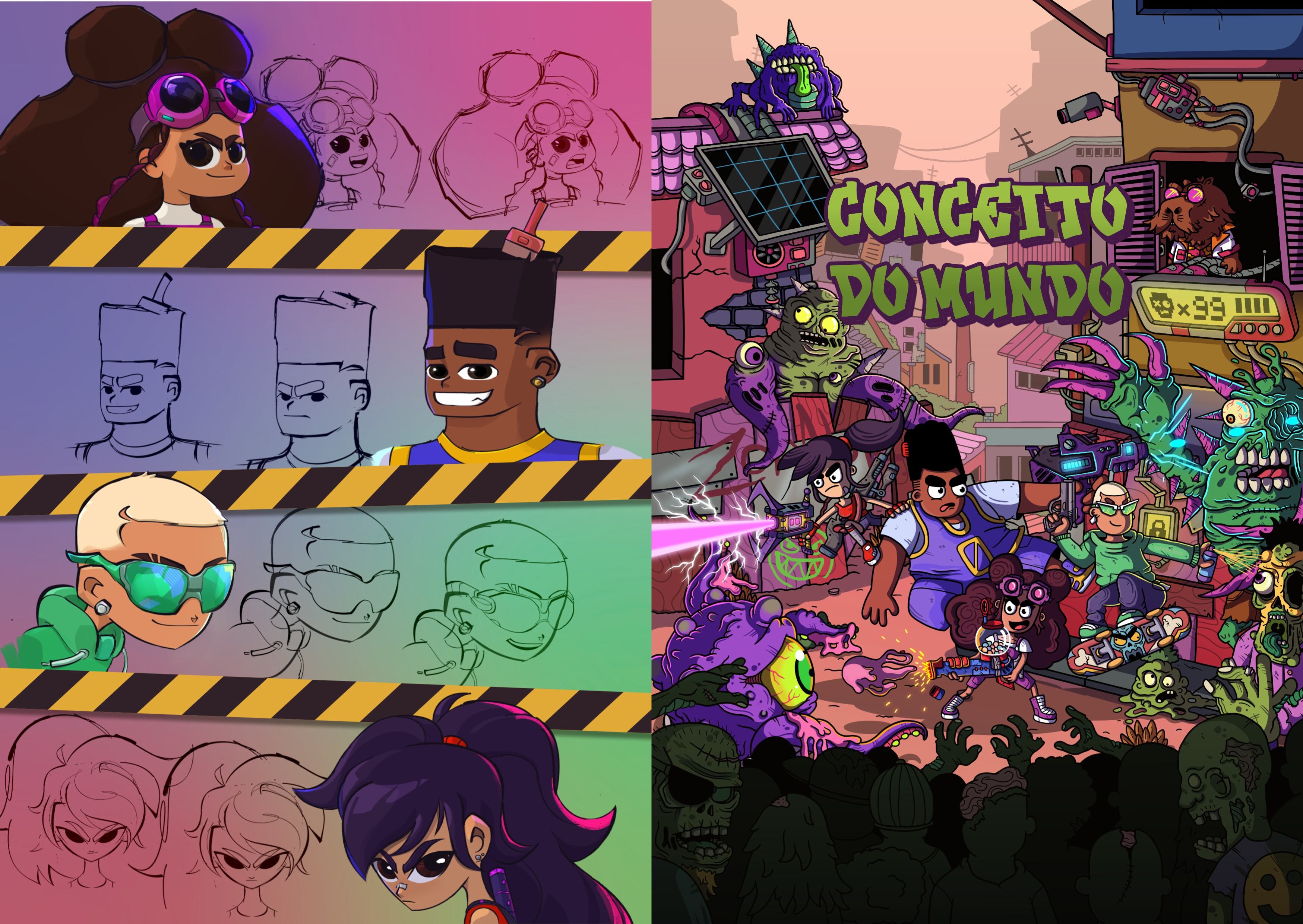 Ghetto Zombies: Graffiti Squad - Artbook Digital screenshot 2