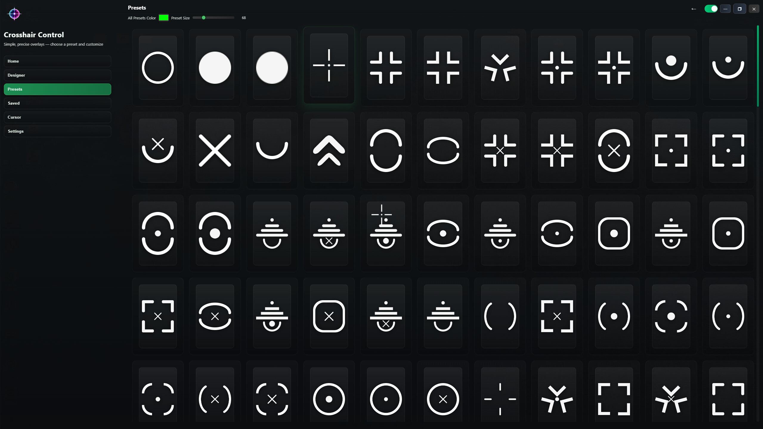 Crosshair Control screenshot 3
