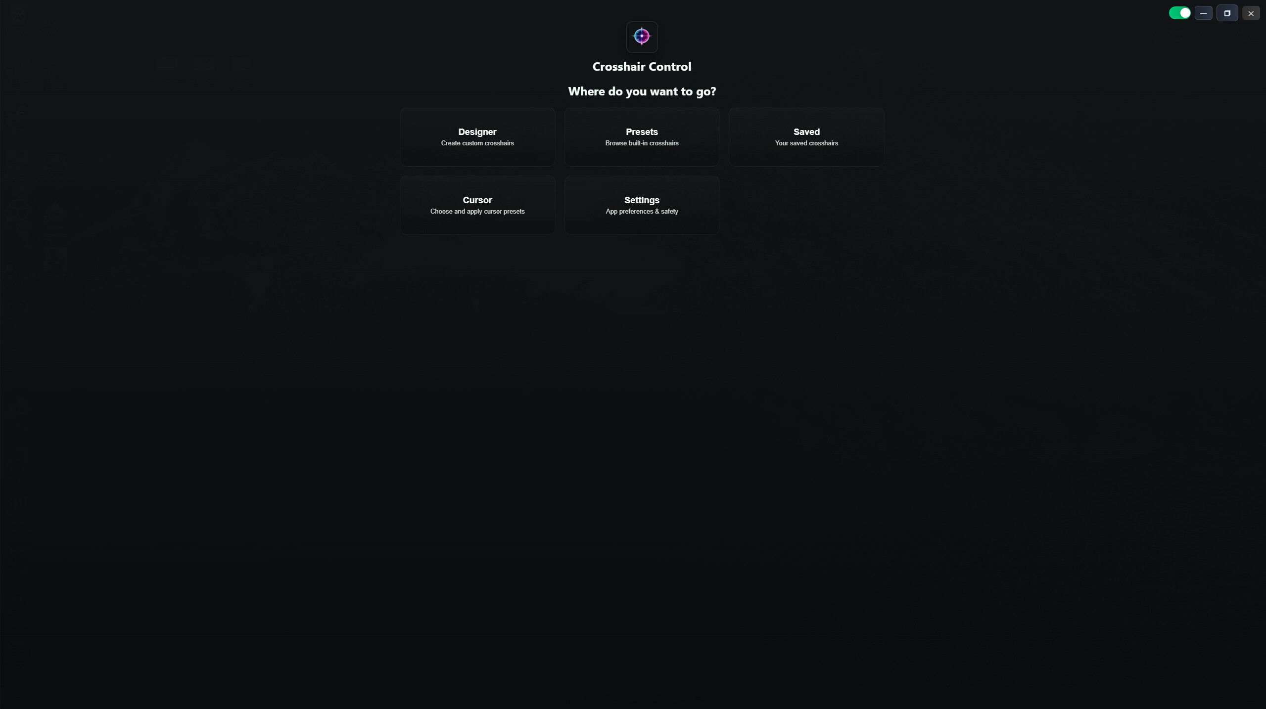 Crosshair Control screenshot 2