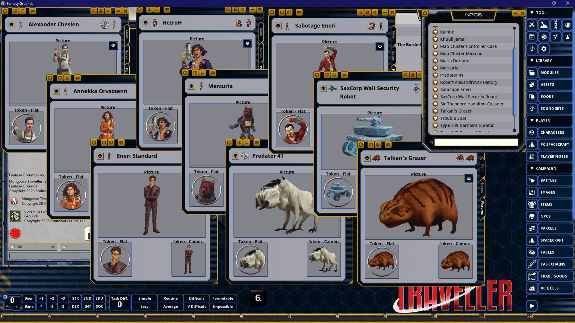 Fantasy Grounds - The Borderland screenshot 2