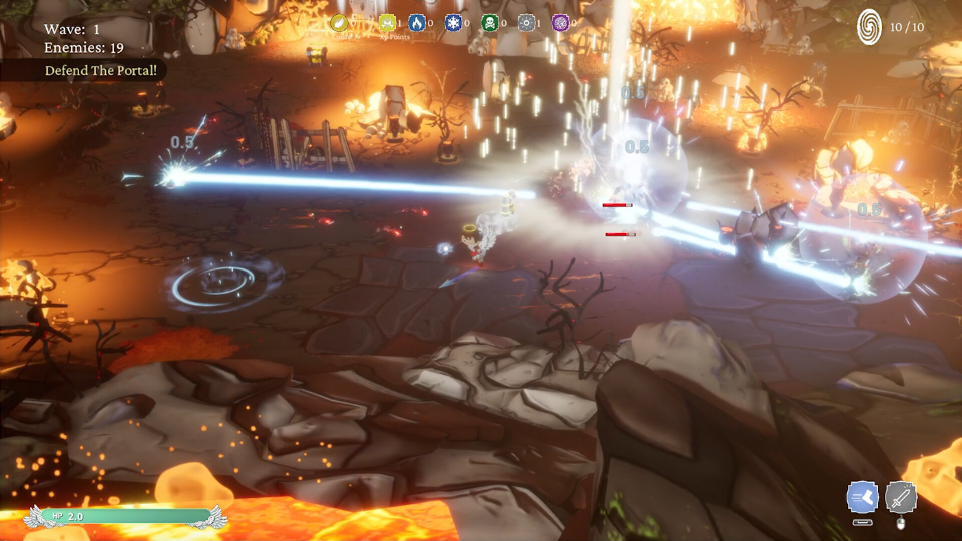 Celestial Crusader screenshot 1