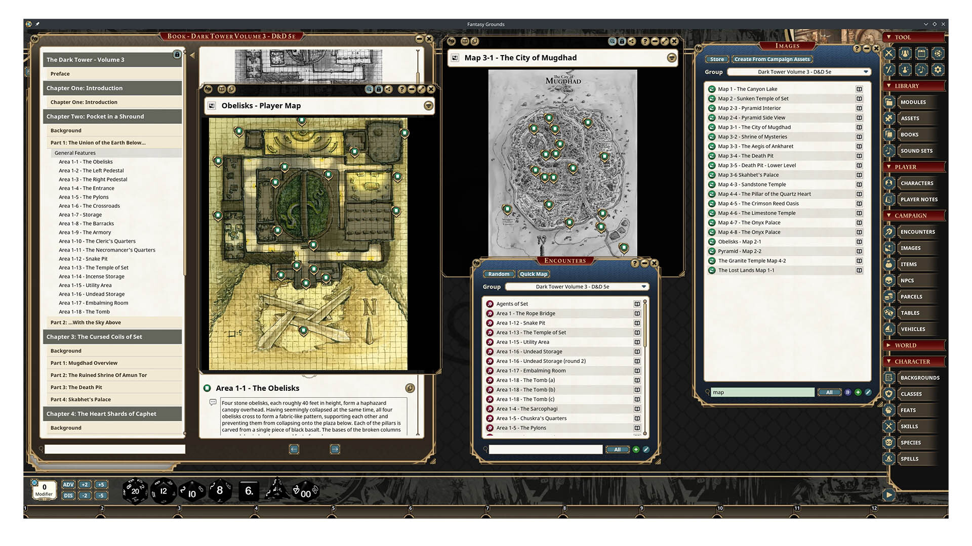 Fantasy Grounds - Dark Tower 5E screenshot 2