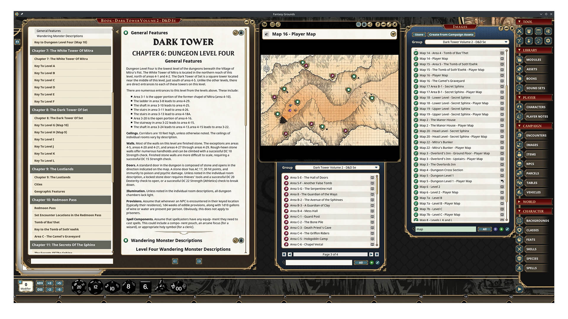 Fantasy Grounds - Dark Tower 5E screenshot 3