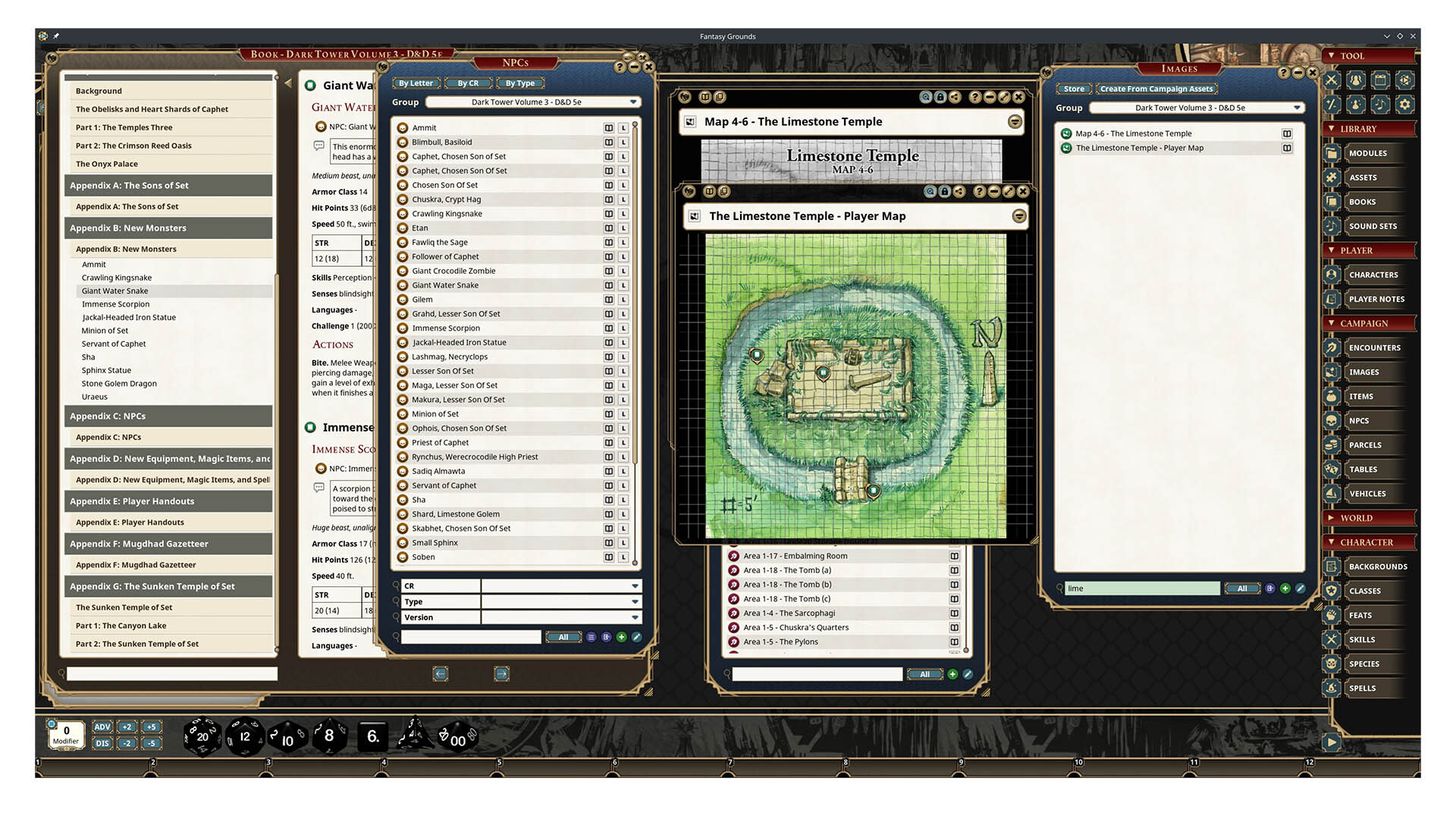 Fantasy Grounds - Dark Tower 5E screenshot 1