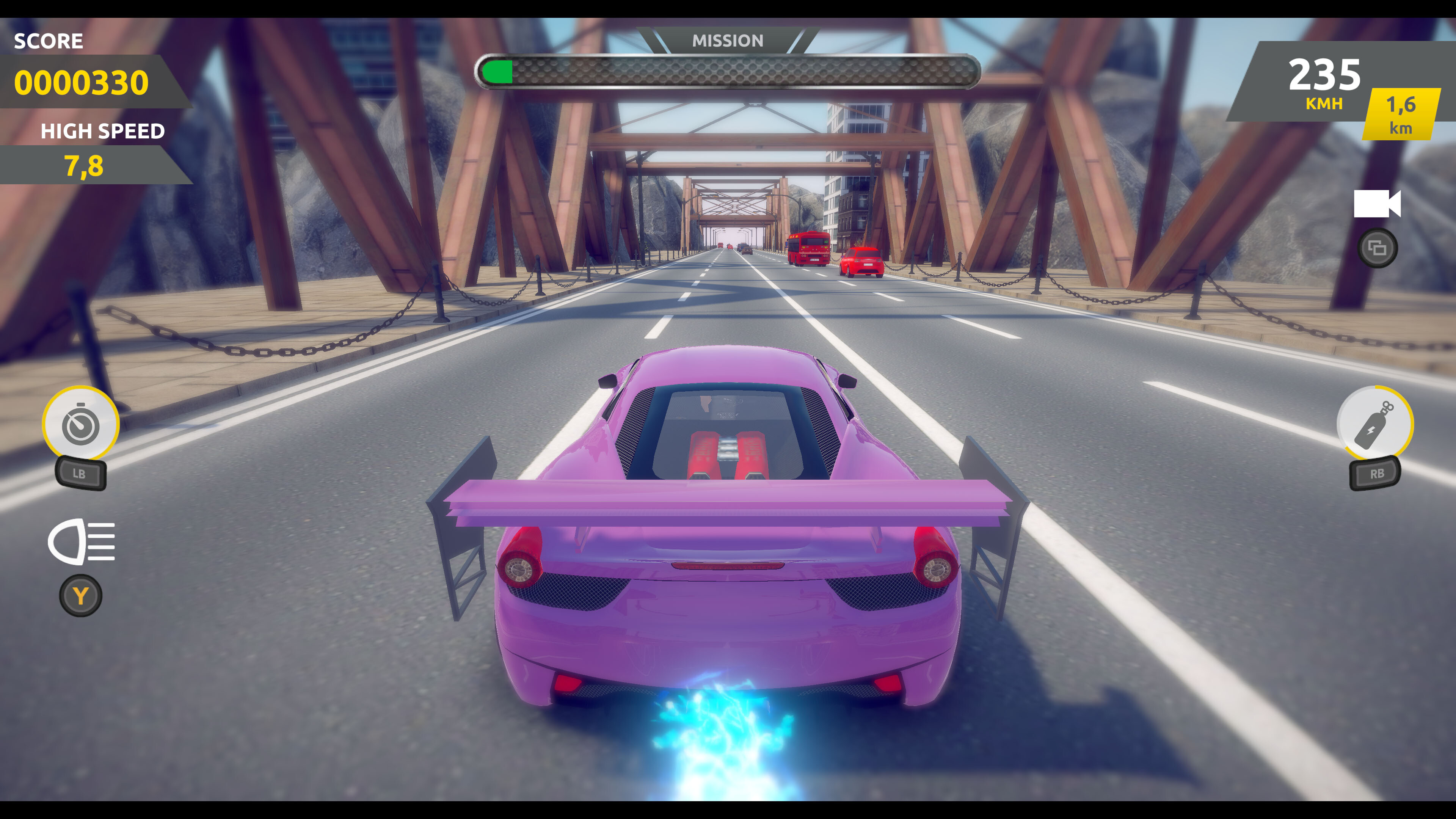 Nitro City Racing screenshot 1