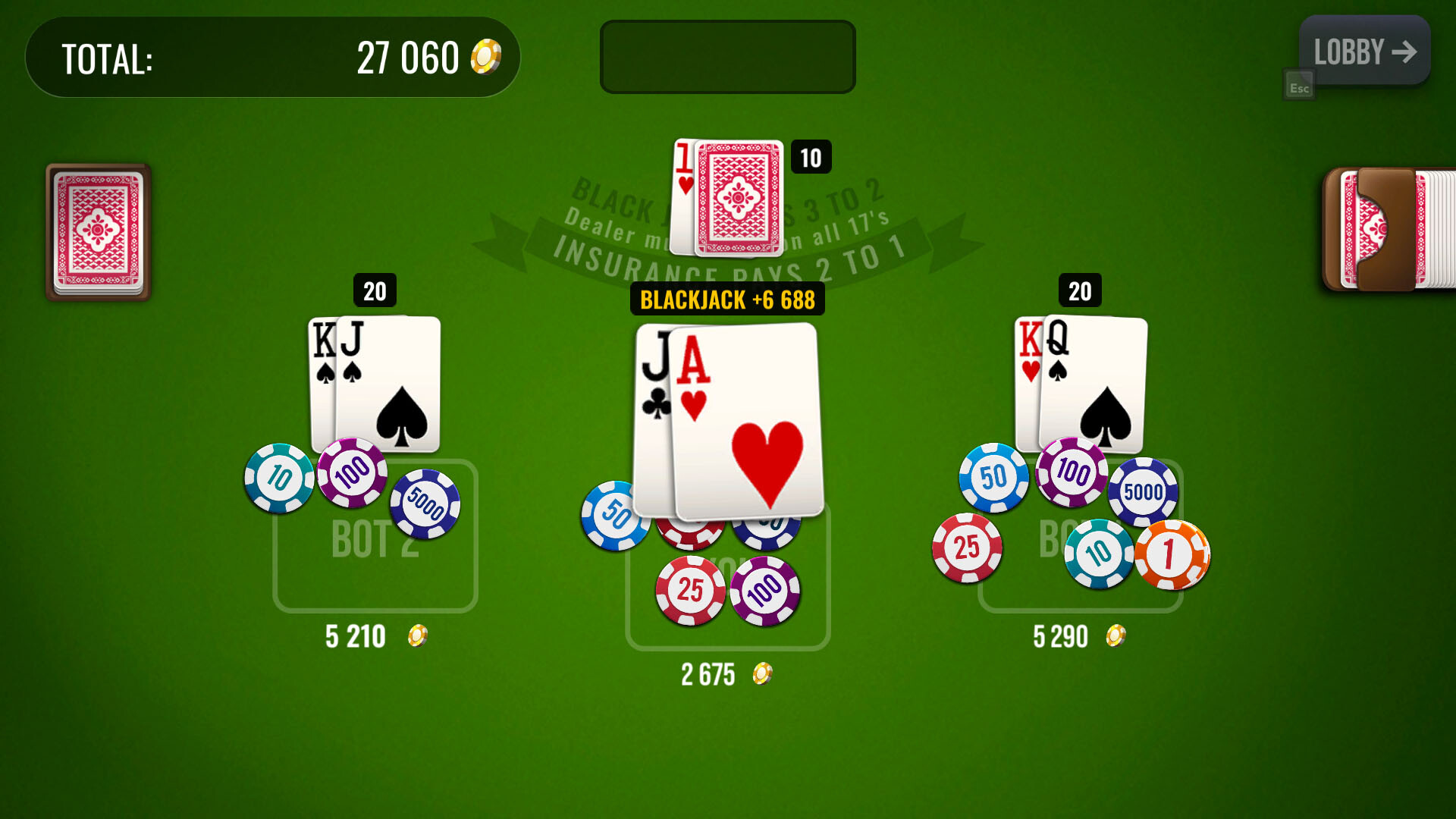 Grand Vegas Casino screenshot 2