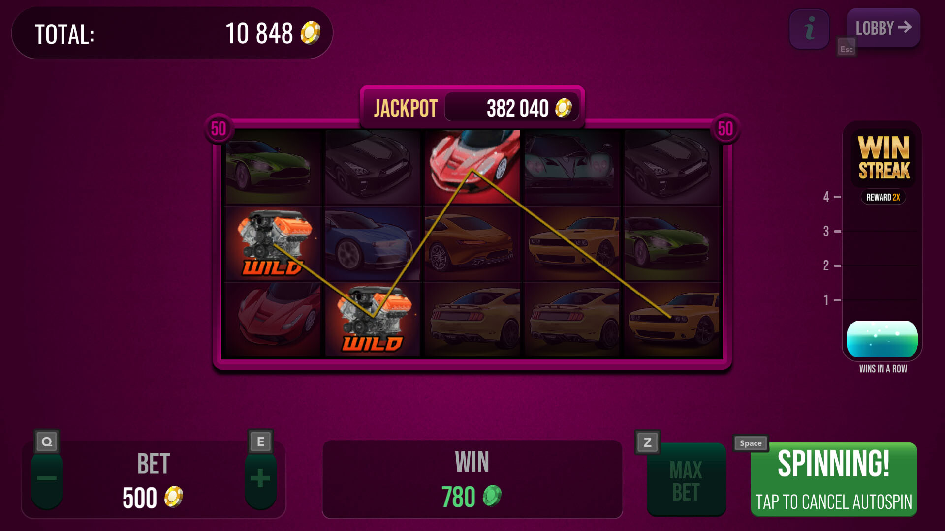 Grand Vegas Casino screenshot 3
