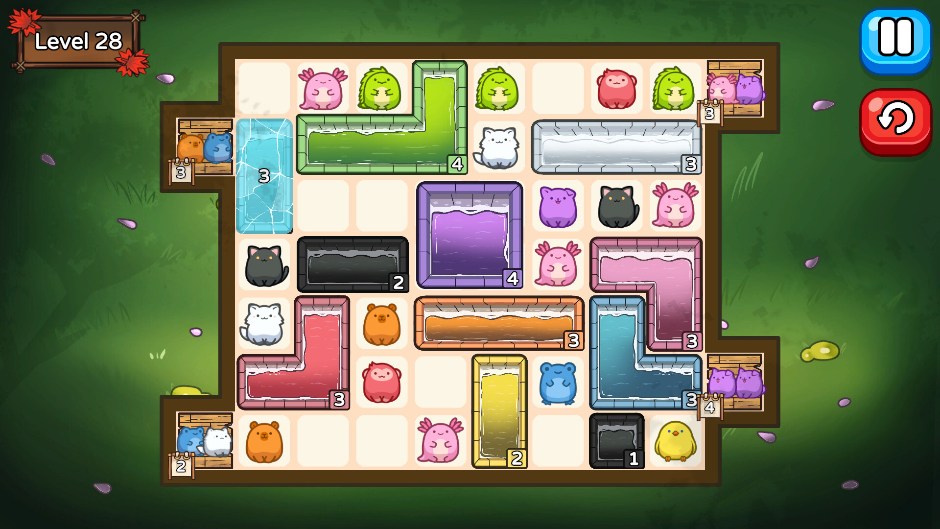 Onsen Critter Drop screenshot 1