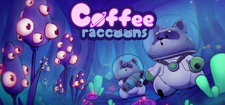 Coffee Raccoons — Steam header