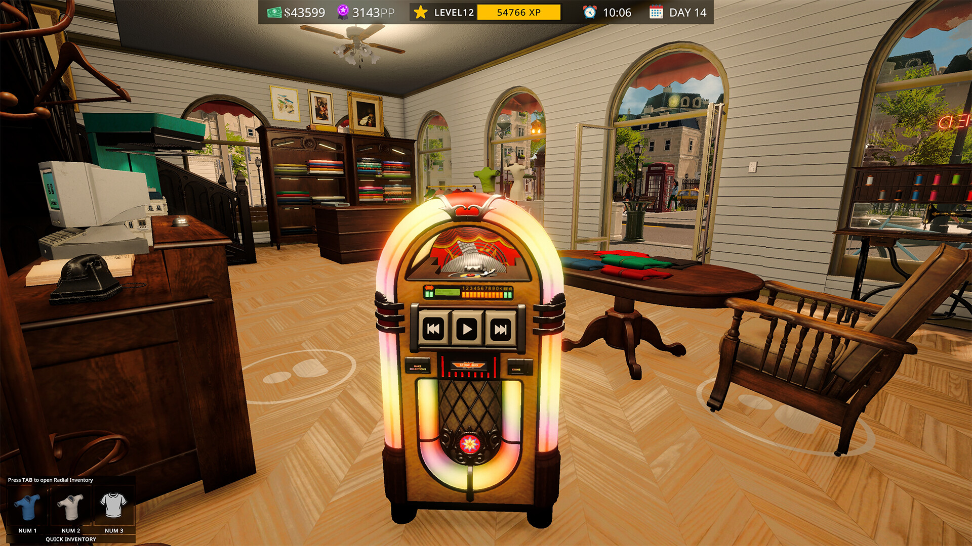 Tailor Simulator - Workshop Tunes screenshot 2