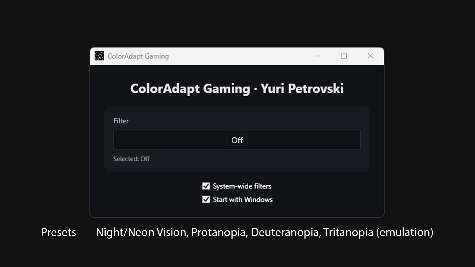 ColorAdapt Gaming screenshot 5