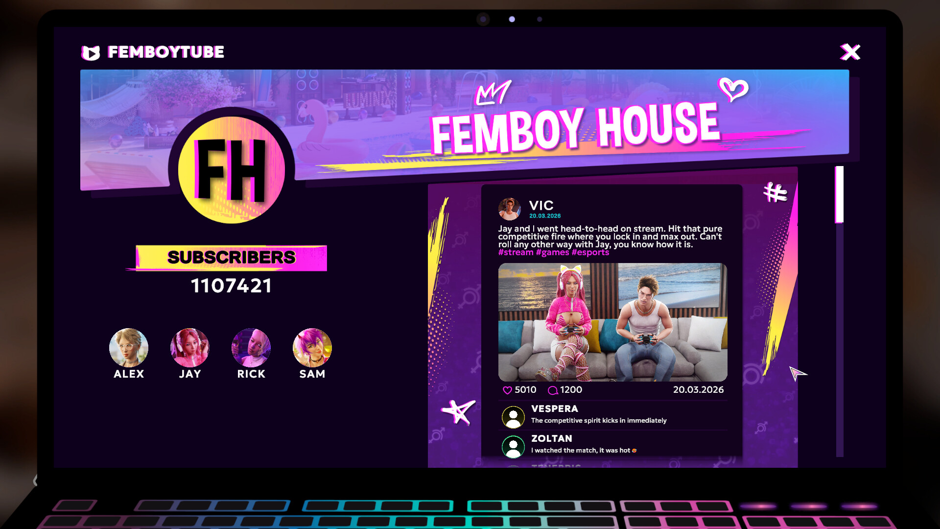 Femboy Next Door 🔞🚪 screenshot 15
