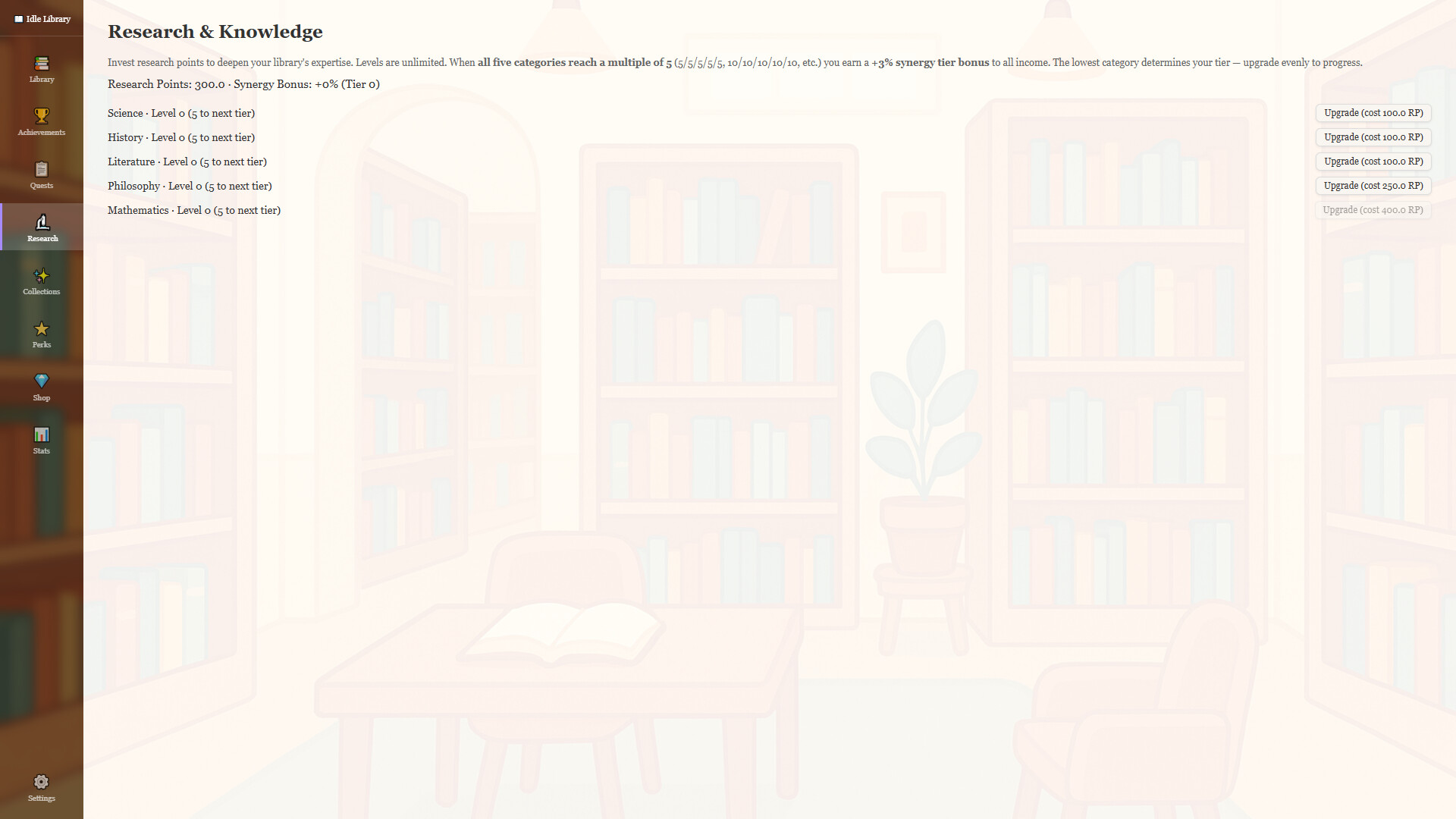 Idle Library screenshot 4
