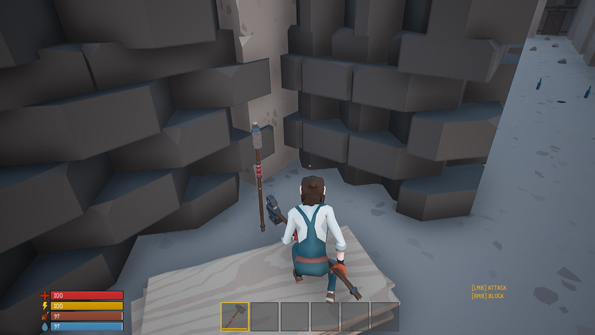 SurrounDead Poly Construction Metal Hammer screenshot 1