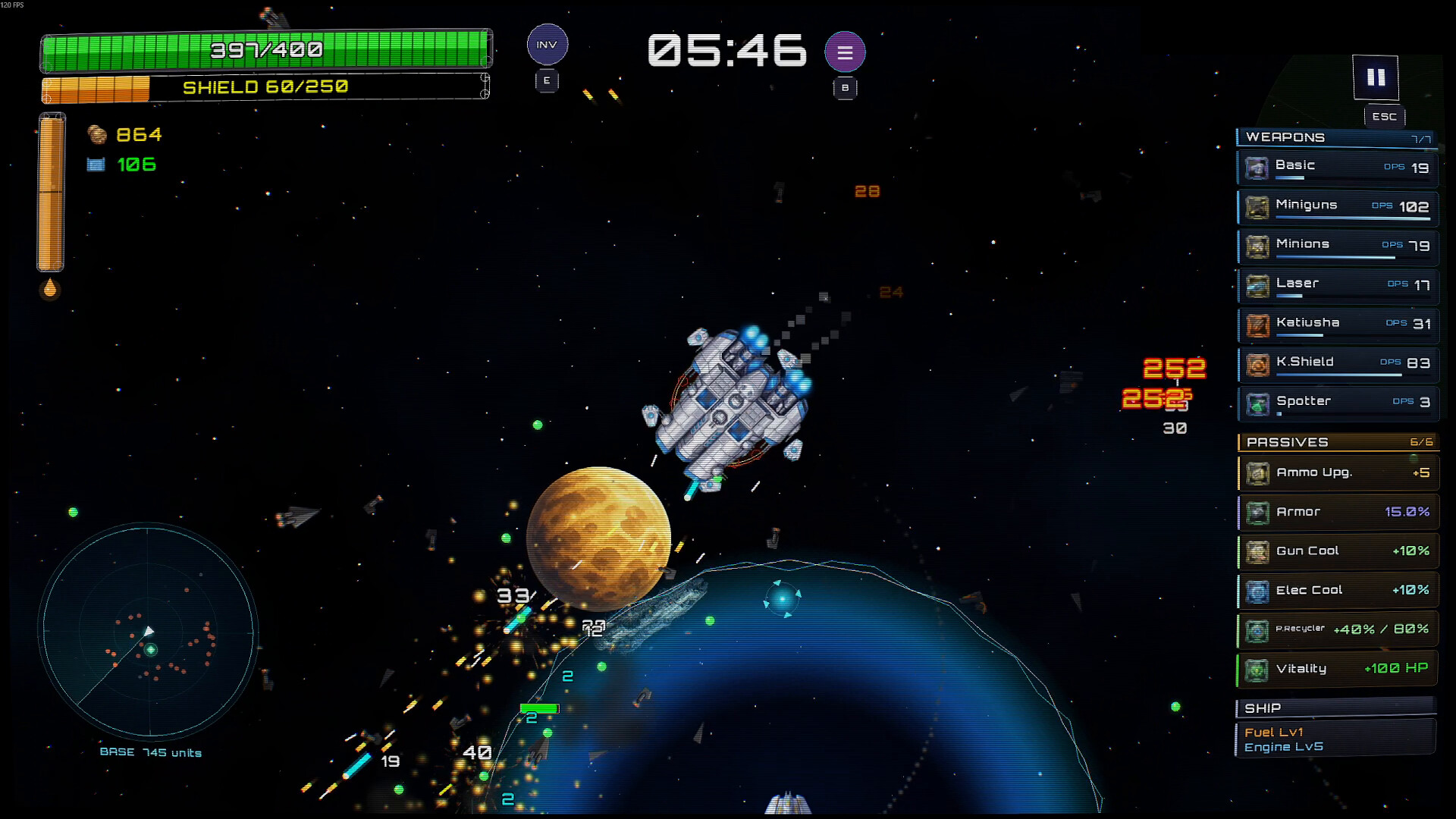 SpaceFighter - The bullet hell screenshot 9
