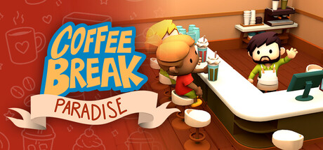 Coffee Break Paradise — Steam header