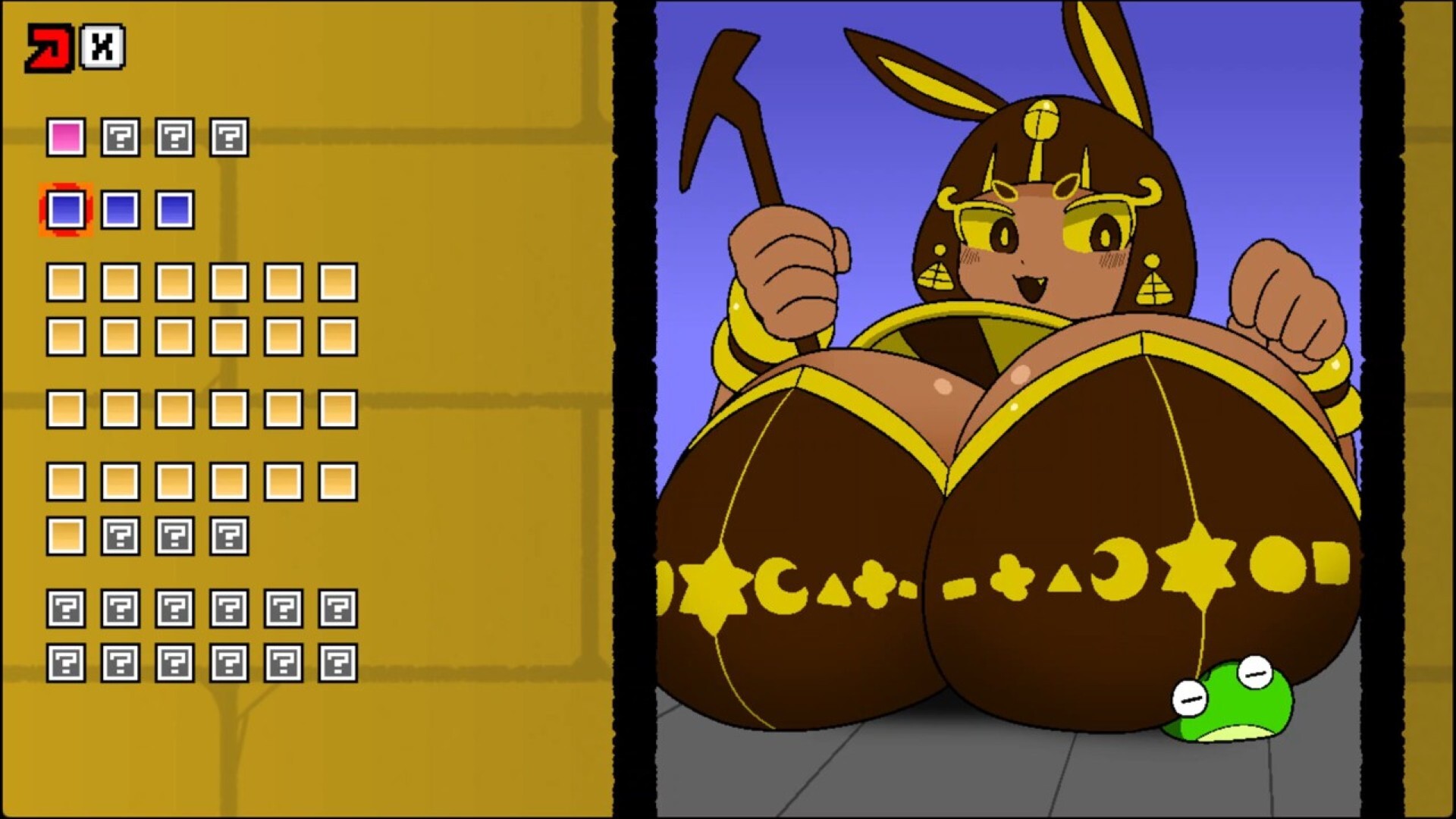カエルvs壁画娘3 クロスロード screenshot 5