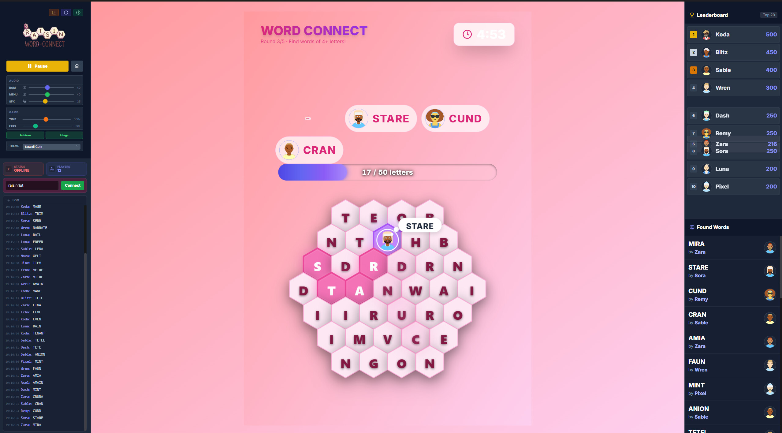 Raisin Word-Connect screenshot 5