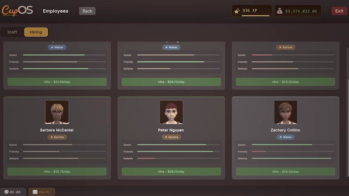 杯子与柜台：咖啡店模拟器（Cup and Counter: Coffee Shop Simulator）