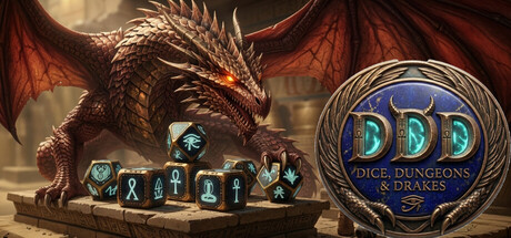 DDD: Dice, Dungeons, and Drakes — Steam header