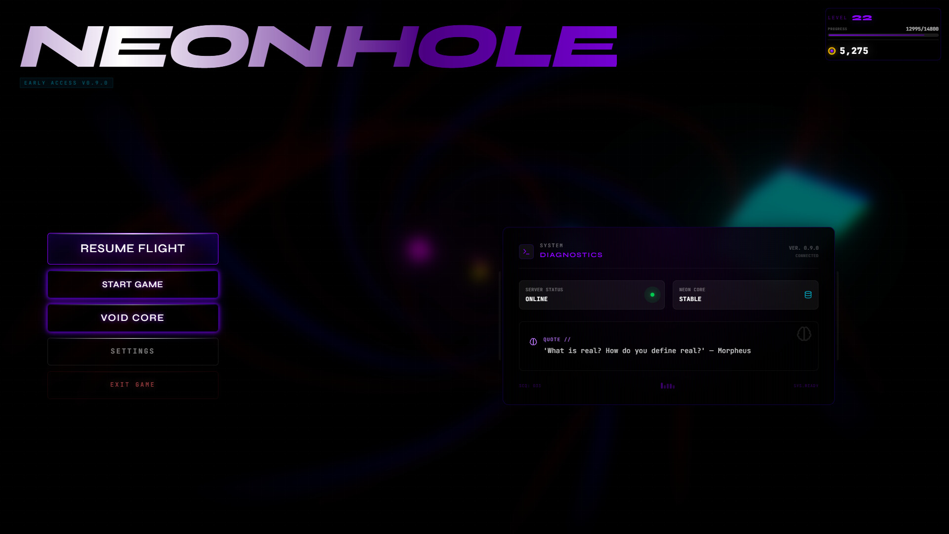 Neon Hole screenshot 6