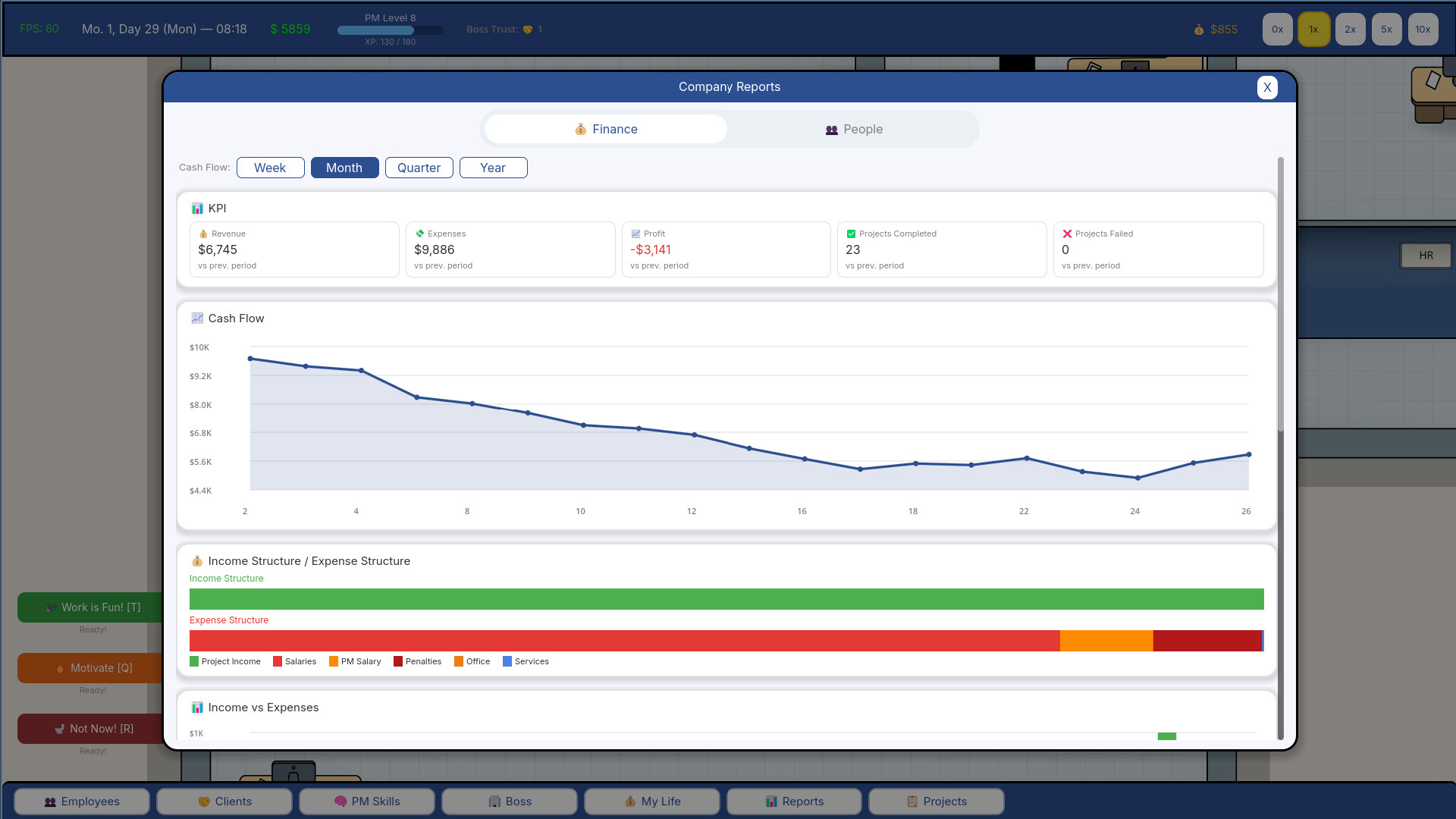 Project manager SIM screenshot 8