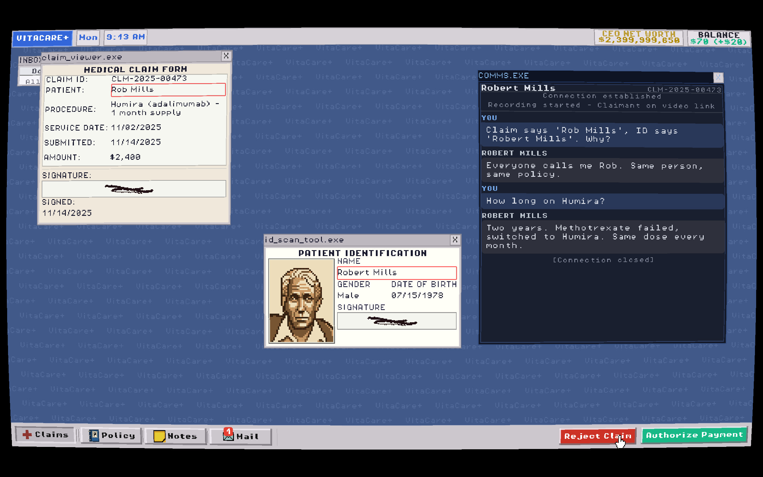 Denied screenshot 2