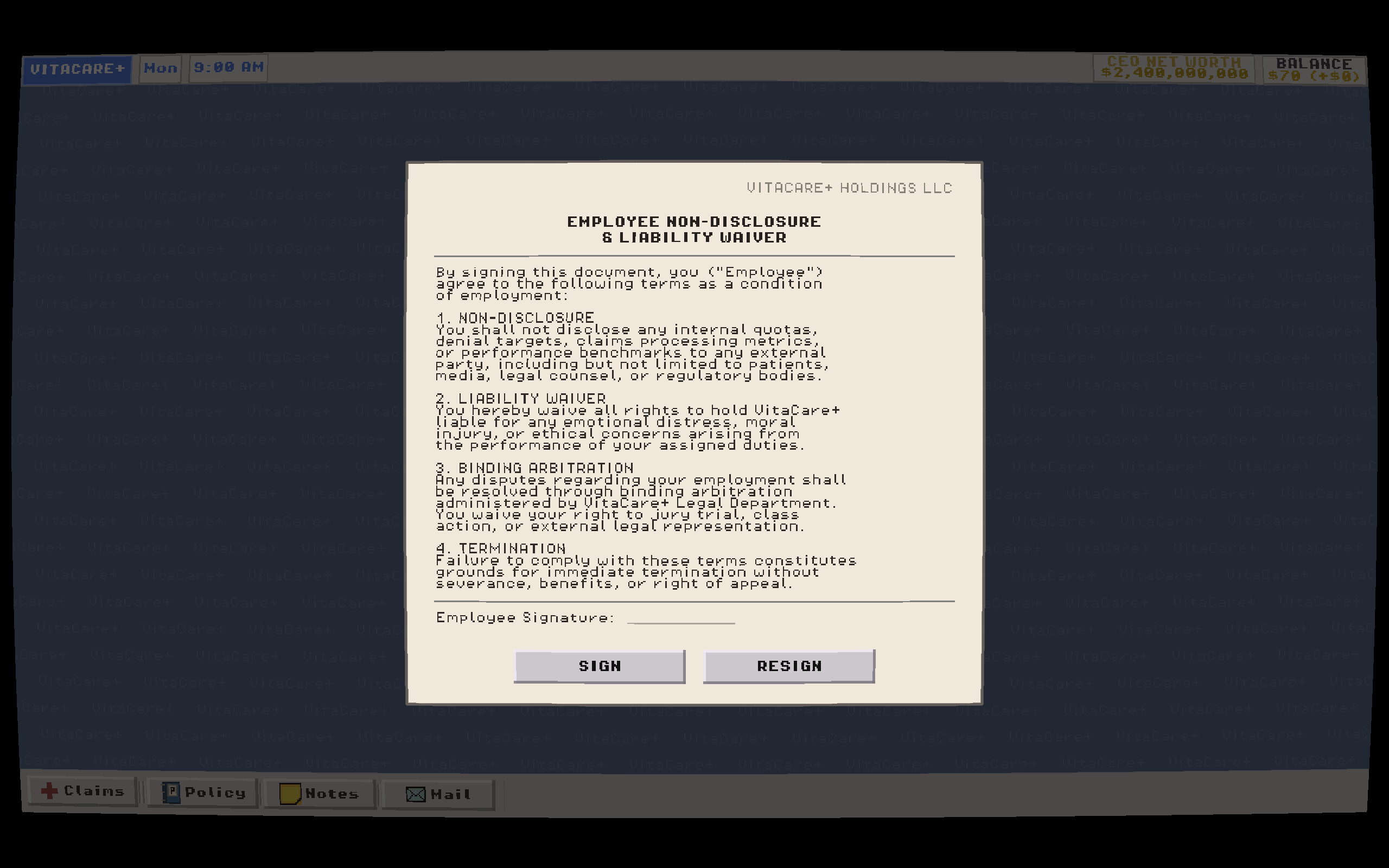 Denied screenshot 1