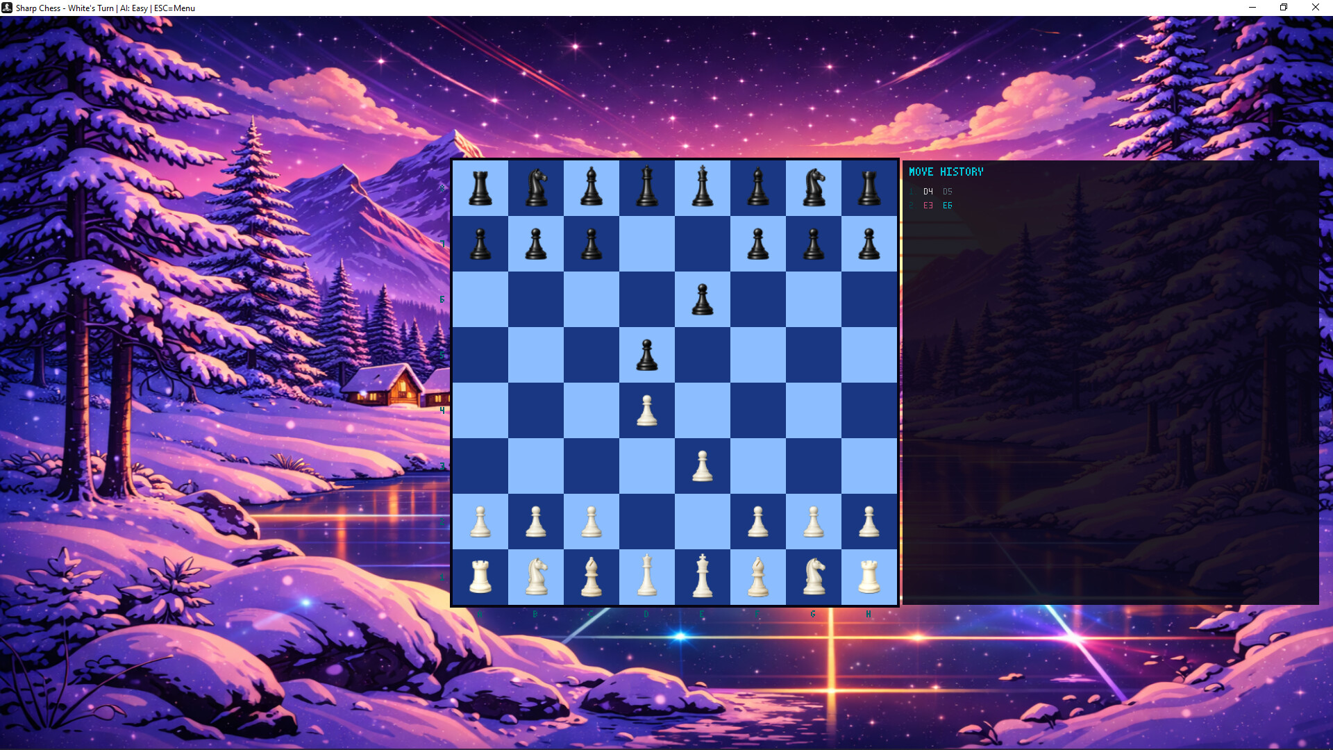 Sharp Chess screenshot 1