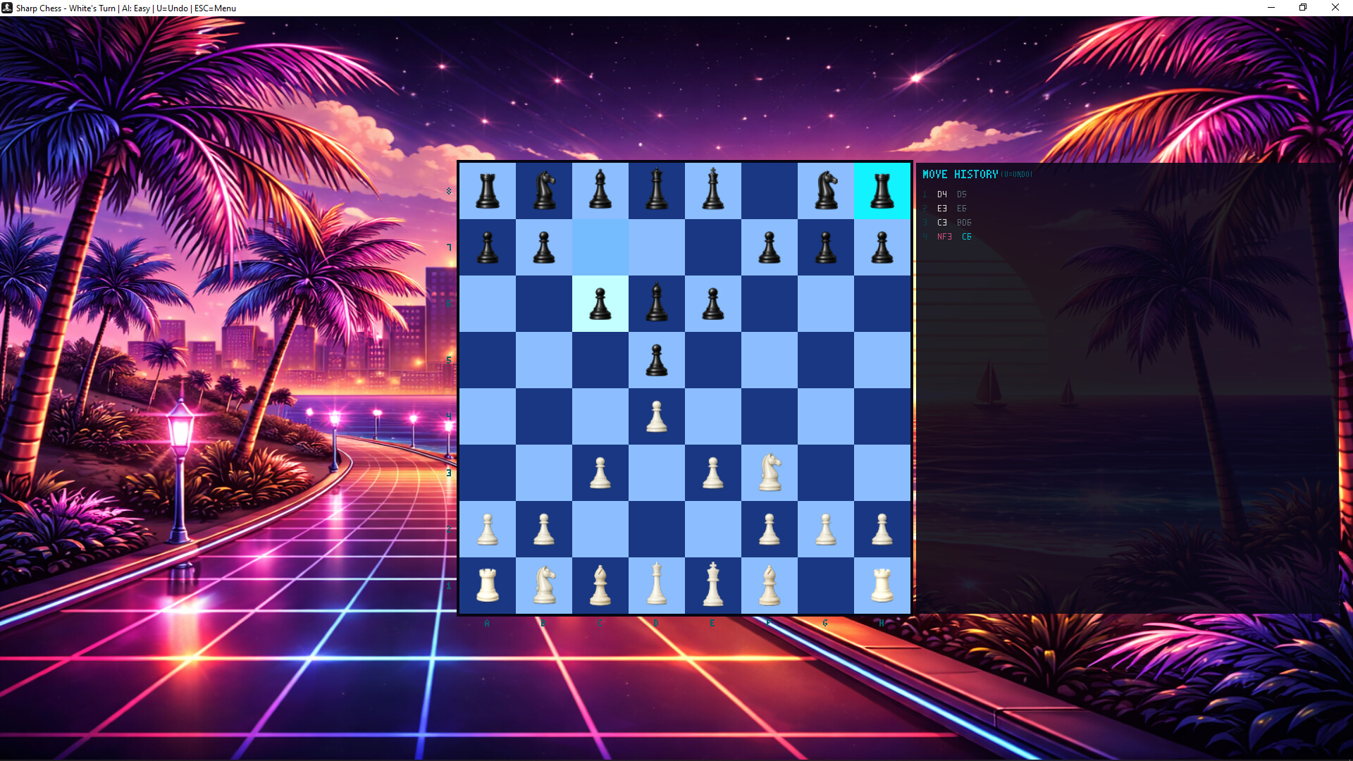 Sharp Chess screenshot 2