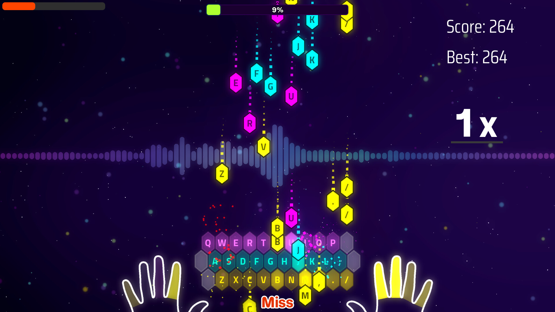 Keyboard Rush screenshot 3