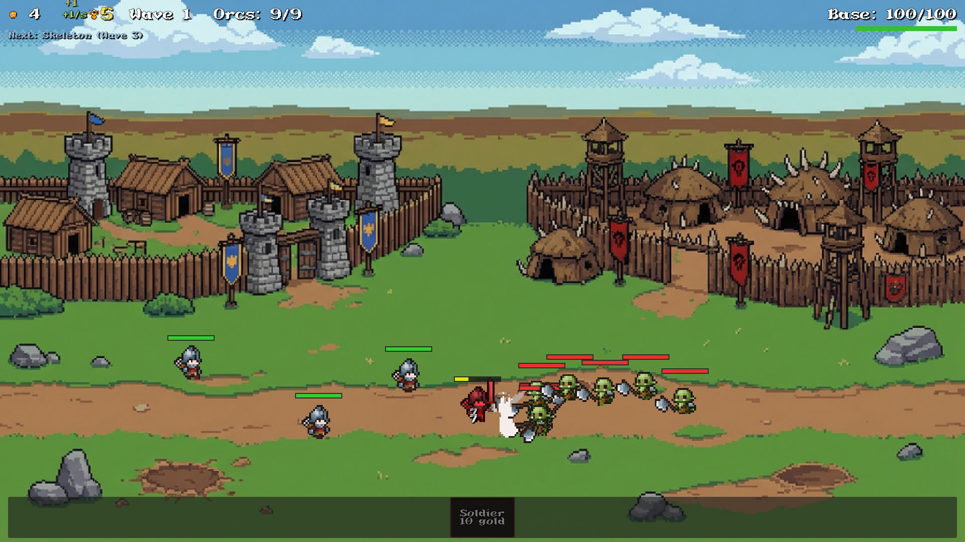 Humans Vs Orcs screenshot 2