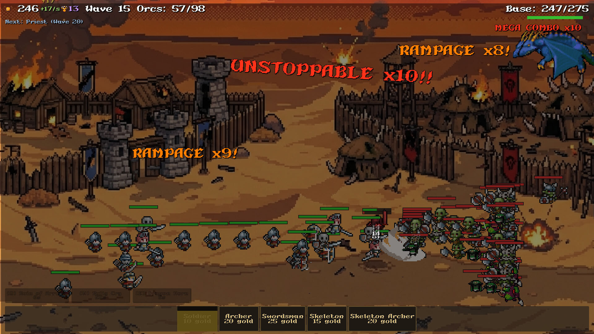 Humans Vs Orcs screenshot 1