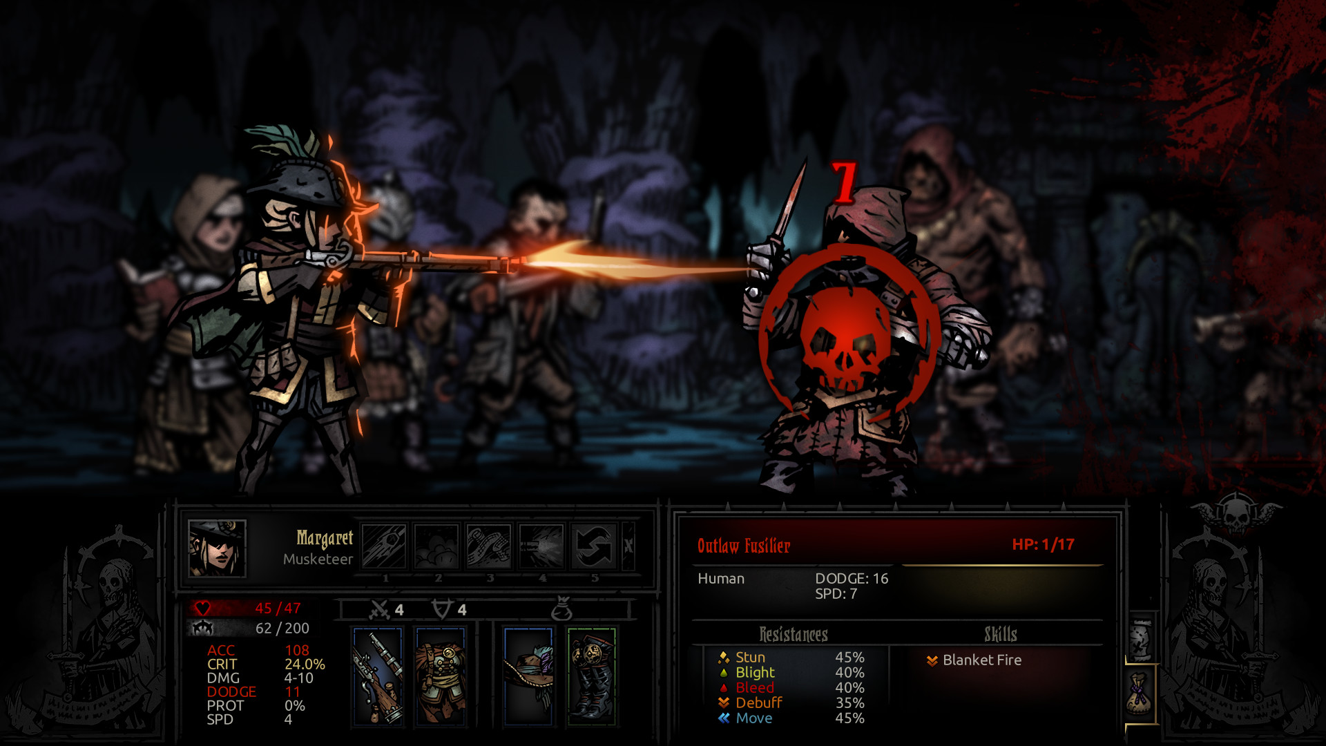 Darkest Dungeon®: The Musketeer screenshot 1