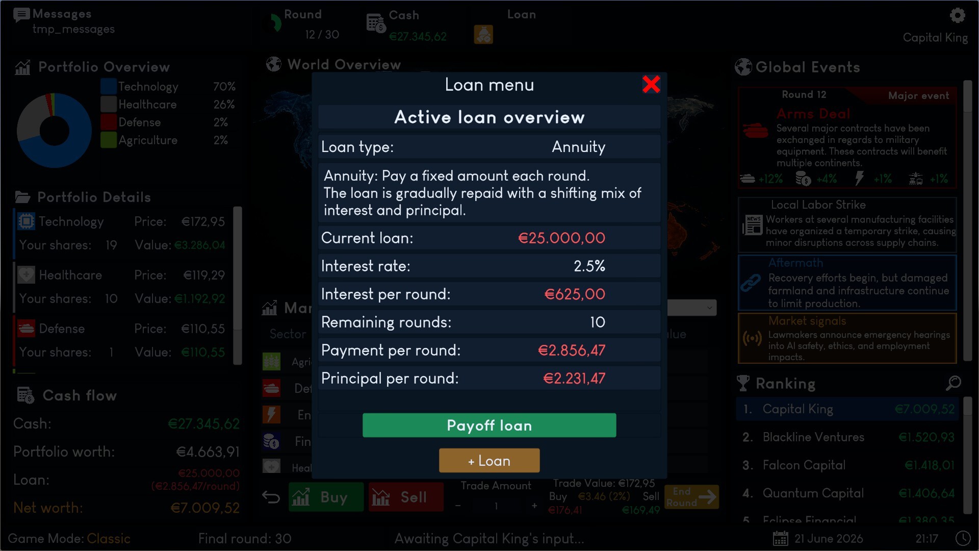 Crisis Capital screenshot 5