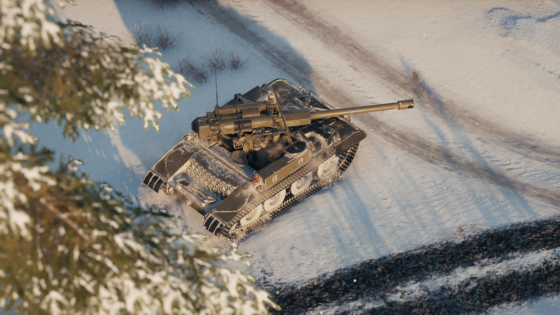 World of Tanks — M56 Scorpion Pack (VII American Tank Destroyer) screenshot 4