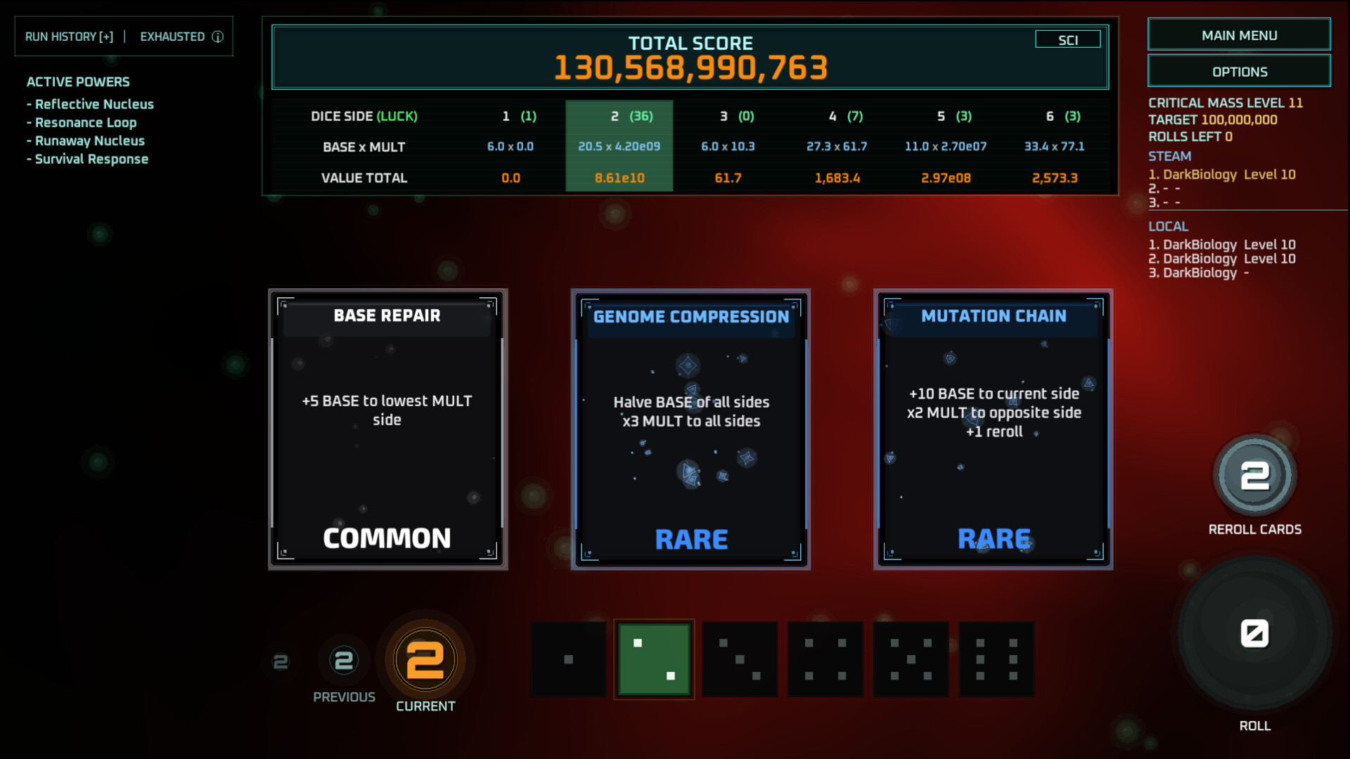 Dice Biology screenshot 1