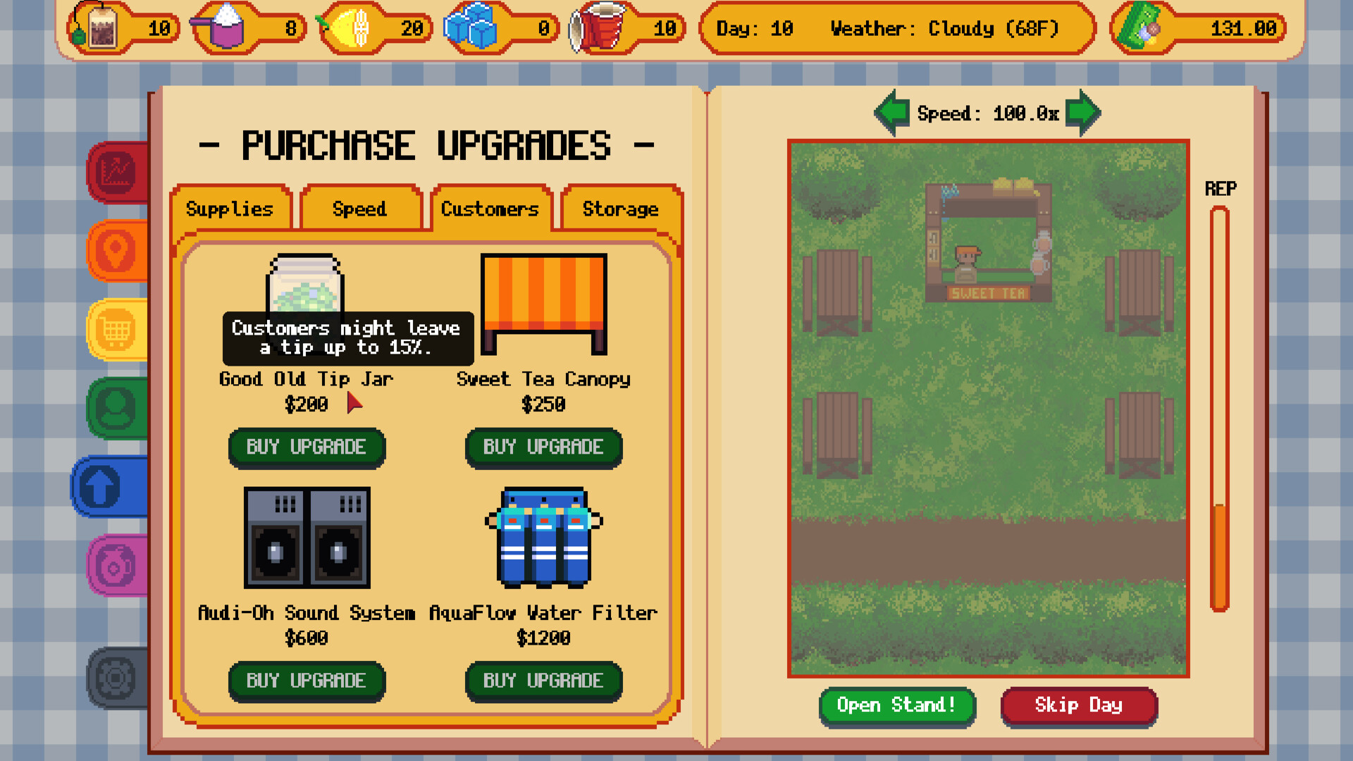 Sweet Tea Tycoon screenshot 2