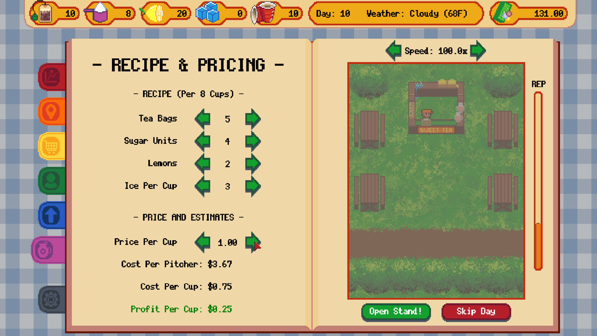 Sweet Tea Tycoon screenshot 5
